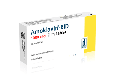 AMOKLAVIN 875 MG/125 MG FILM KAPLI TABLET, 10 ADET