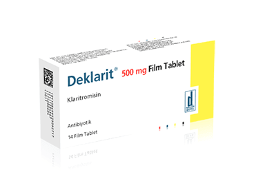 DEKLARIT 500 MG FILM KAPLI TABLET, 14 ADET