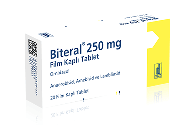 BITERAL 250 MG FILM KAPLI TABLET, 20 ADET