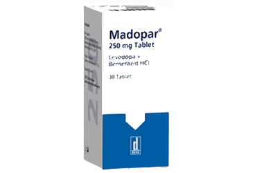 MADOPAR 250 MG TABLET, 30 ADET