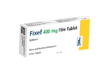 FIXEF 400 MG FILM KAPLI TABLET, 5 ADET