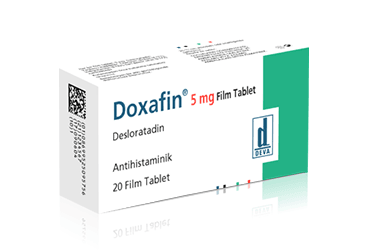 DOXAFİN 5 MG FİLM KAPLI TABLET, 20 ADET