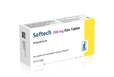 SEFTECH 200 MG FILM KAPLI TABLET, 15 ADET