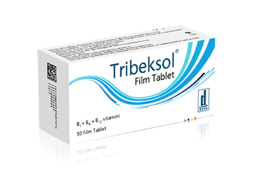 TRIBEKSOL 250 MG/250 MG/1 MG FİLM KAPLI TABLET , 50 ADET