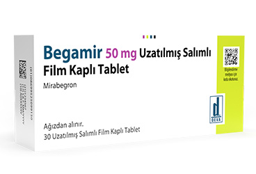 Begamir 50 mg Uzatılmış Salımlı Film Kaplı Tablet (30 adet)