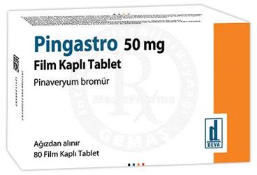 PİNGASTRO 50 MG FİLM KAPLI TABLET, 80 ADET