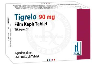 TİGRELO 90 MG FİLM KAPLI TABLET , 56 ADET