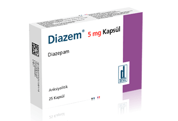 DİAZEM 5 MG KAPSÜL, 25 KAPSÜL