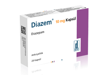 DİAZEM 10 MG KAPSÜL, 25 KAPSÜL