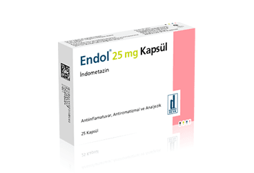 ENDOL 25 MG KAPSÜL, 25 KAPSÜL
