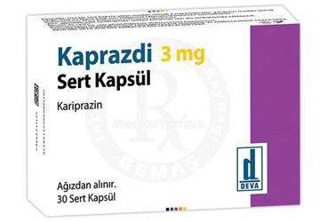 KAPRAZDİ 3 MG SERT KAPSÜL
