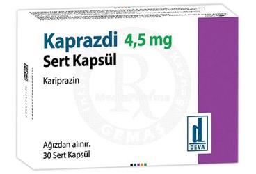 KAPRAZDİ 4,5 MG SERT KAPSÜL