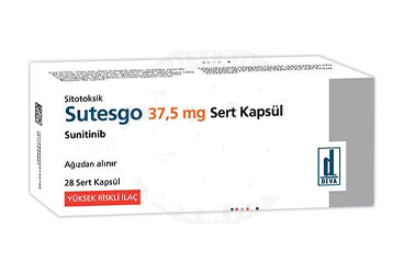 SUTESGO 37.5 MG SERT KAPSÜL, 28 ADET