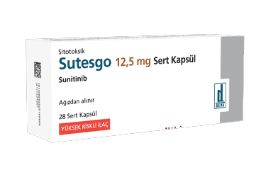 SUTESGO 12.5 MG SERT KAPSÜL, 28 ADET