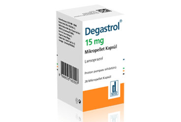 DEGASTROL 15 MG MİKROPELLET KAPSUL, 28 ADET