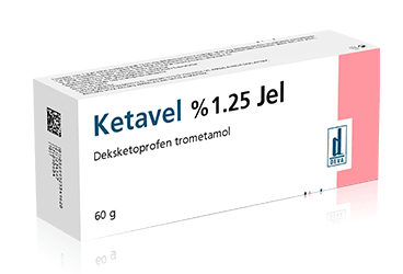 KETAVEL %1.25 JEL,60 G, 1 TÜP