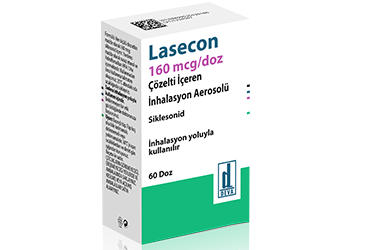 LASECON 160 MCG /DOZ ÇÖZELTI IÇEREN INHALASYON AEROSOLÜ, 60 DOZ