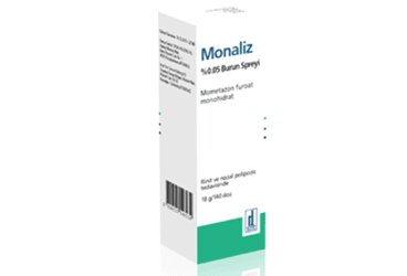 MONALİZ % 0,05 BURUN SPREYİ, SÜSPANSİYON, 18 G