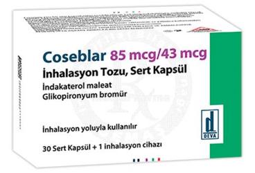 COSEBLAR 85 MCG/43 MCG İNHALASYON TOZU, SERT KAPSÜL, 30 KAPSÜL