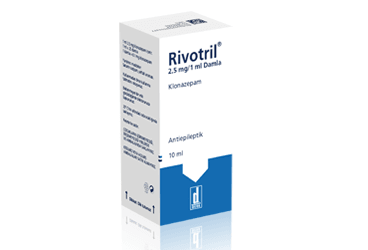 RIVOTRIL 2.5 MG/1 ML DAMLA, 10 ML
