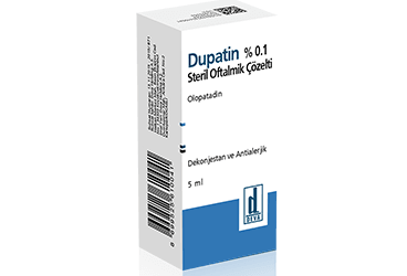 DUPATIN %0,1 GÖZ DAMLASI, ÇÖZELTİ, 1 ŞİŞE