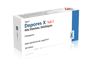 DEPORES X %0.1 GÖZ DAMLASI, EMÜLSİYON 30 ADET