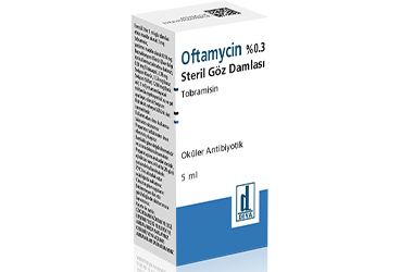 OFTAMYCIN %0,3 GÖZ DAMLASI, ÇÖZELTİ, 1 ŞİŞE