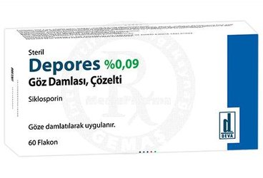 Depores %0,09 Göz Damlası, Çözelti (60 adet)