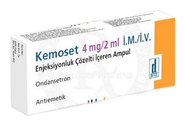 KEMOSET 4 MG/2 ML IM/IV ENJEKSIYONLUK COZELTI ICEREN AMPUL, 1 ADET