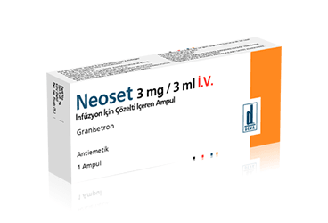 NEOSET 3 MG/3 ML IV INFUZYON İÇİN ÇÖZELTİ İÇEREN AMPUL, 1 ADET