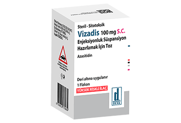 VİZADİS 100 MG S.C. ENJEKSİYONLUK SÜSPANSİYON HAZIRLAMAK İÇİN TOZ, 1 ADET