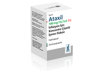 ATAXIL 100 MG/16.7 ML IV İNFÜZYON İÇİN KONSANTRE ÇÖZELTİ İÇEREN FLAKON, 1 ADET