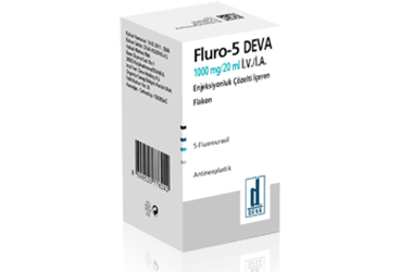 FLURO-5 DEVA 1000 MG/20 ML I.V./I.A. ENJEKSİYONLUK ÇÖZELTİ, 1ADET