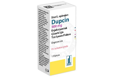 DUPCIN 500 MG ENJEKSIYONLUK ÇÖZELTI IÇIN TOZ IÇEREN FLAKON, 1 ADET