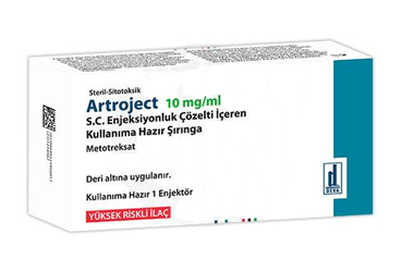 ARTROJECT 10 MG/1.0 ML SC ENJEKSİYONLUK ÇÖZELTİ İÇEREN KULLANIMA HAZIR ŞIRINGA, 1 ADET
