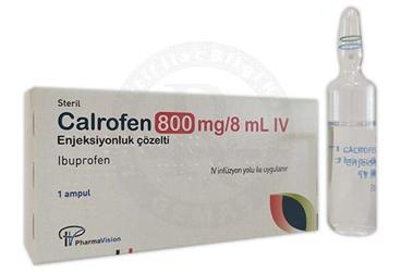 CALROFEN 800 MG/8 ML ENJEKSIYONLUK ÇÖZELTI IÇEREN AMPÜL, 1 ADET