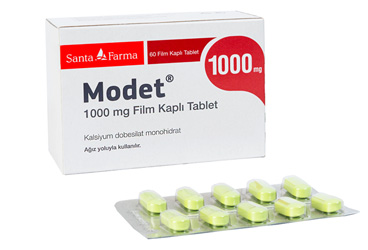 MODET 1000 MG FILM KAPLI TABLET ,60 ADET