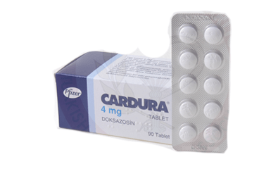 CARDURA 4 MG TABLET, 90 ADET