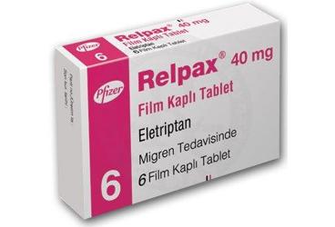 RELPAX 40 MG FILM TABLET, 6 ADET