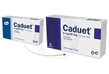 CADUET 5MG/20MG FILM KAPLI TABLET, 30 ADET