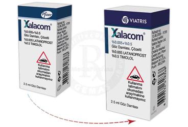 XALACOM 50MCG/6,83MG GOZ DAMLASI, 2.5 ML