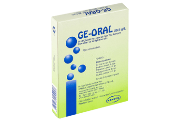 Ge-Oral 20,5 g/L Oral Çözelti Hazırlamak İçin Toz Karışım