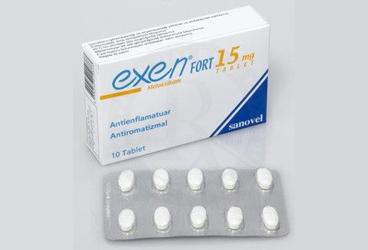 EXEN FORT 15 MG TABLET, 10 TABLET