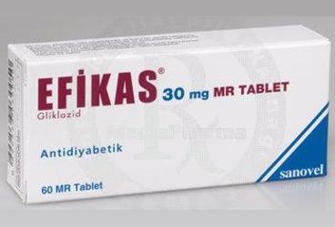 EFIKAS MR 30 MG MR TABLET, 60 TABLET