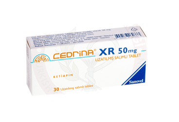 CEDRINA XR 50 MG UZATILMIŞ SALIMLI TABLET ,TABLET, 30 ADET
