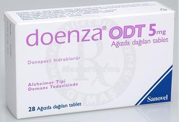 DOENZA ODT 5 MG AĞIZDA DAĞILAN TABLET,TABLET, 28 ADET