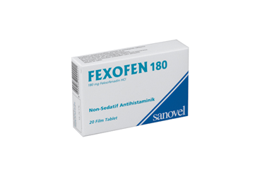 FEXOFEN 180 MG FİLM KAPLI TABLET, 20 ADET