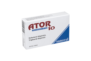 ATOR 10 MG FILM KAPLI TABLET, TABLET, 90 ADET