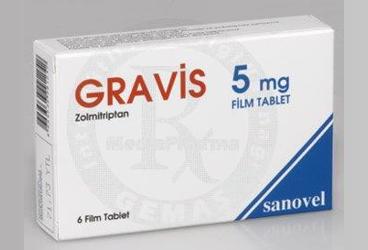 GRAVIS 5 MG FILM TABLET, 6 TABLET