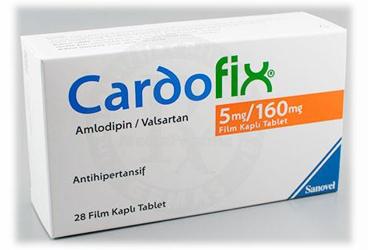 CARDOFIX 5 MG/160 MG FILM KAPLI TABLET,FILM KAPLI TABLET, 28 ADET